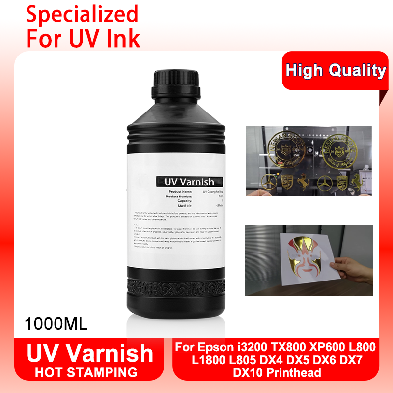 Printhead Dx5 Epson - Hot Stamping UV Varnish 1000ML For