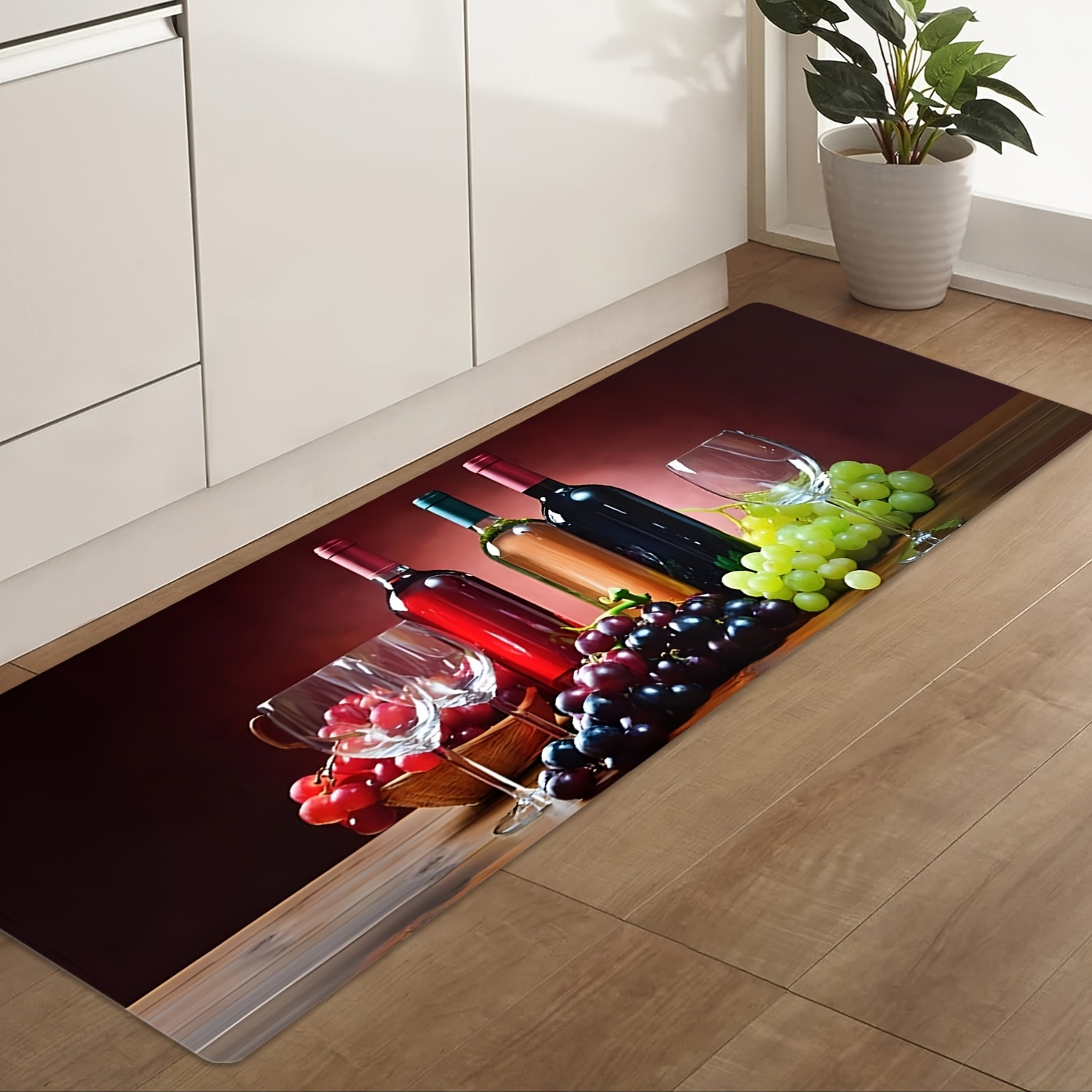 Wine Grape Print Long Runner R - Commercial Printing Supplies Usa 评论和价格