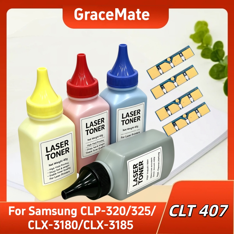CLT-407 toner Chip powder For  - Laser Toner Powder 评论和价格
