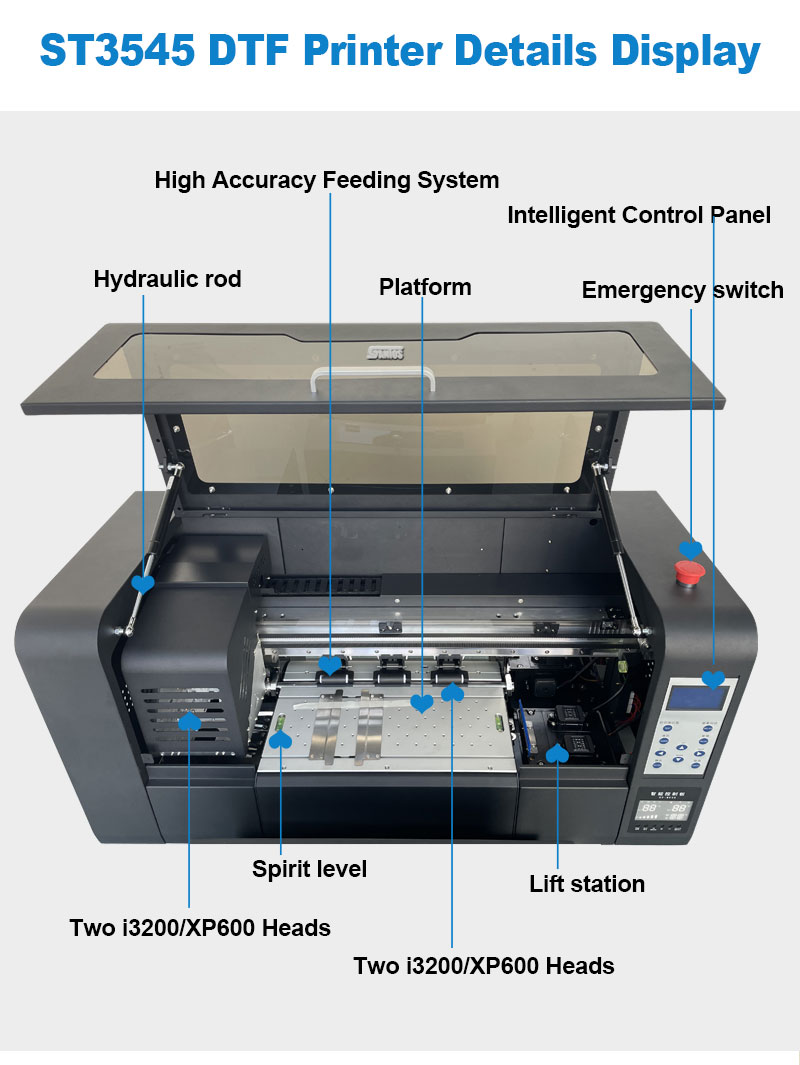 30CM A3 DTF Printer Xp600/I320 - Commercial Printing Machine For Shirts 评论和价格