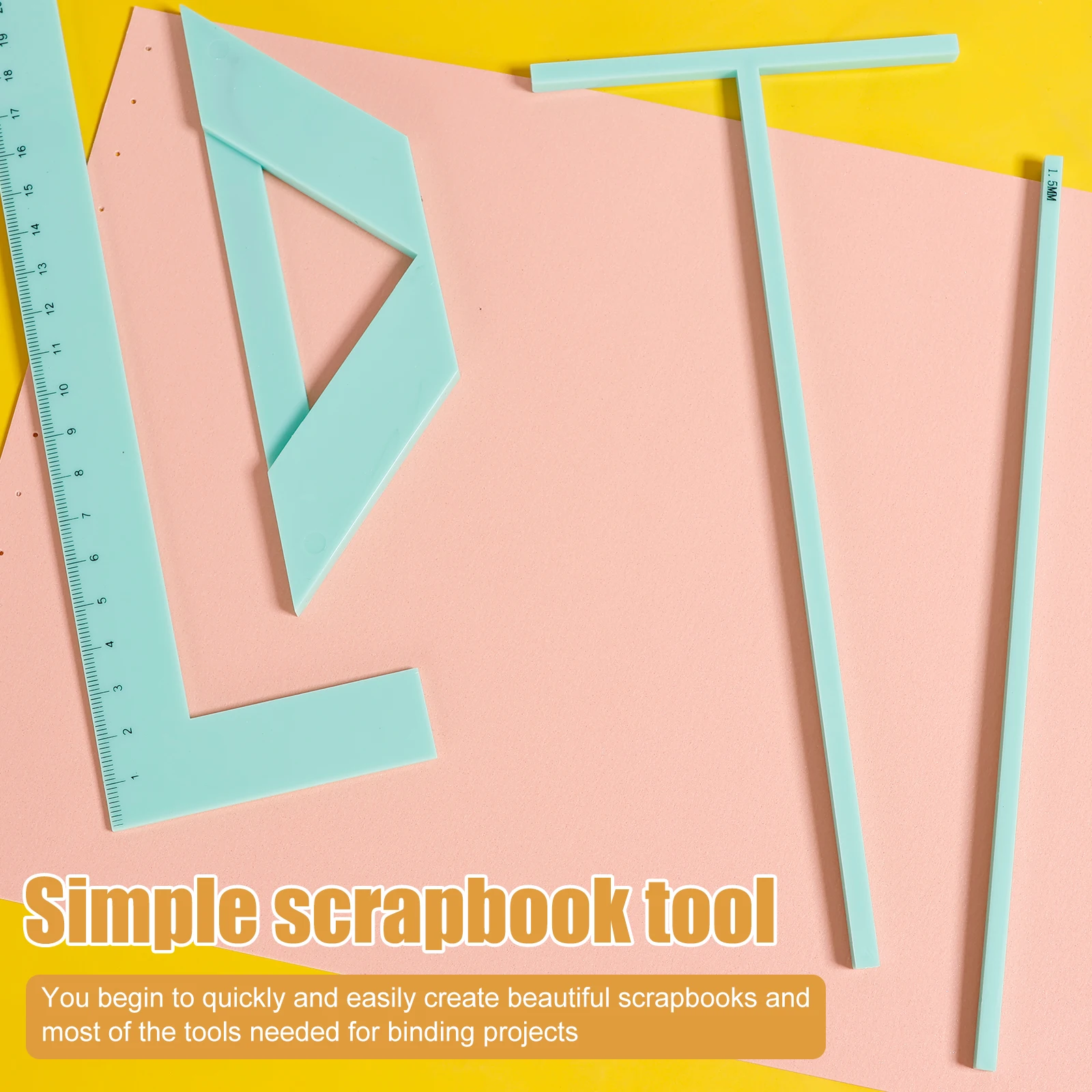 14/4Pcs Scrapbooking Tool Book - Commercial Printing Books 评论和价格