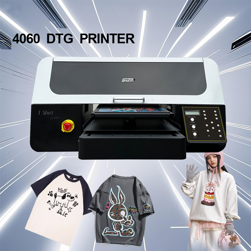 T Shirt Digital Printer 4060 M - Commercial Printing Machine For Shirts 评论和价格