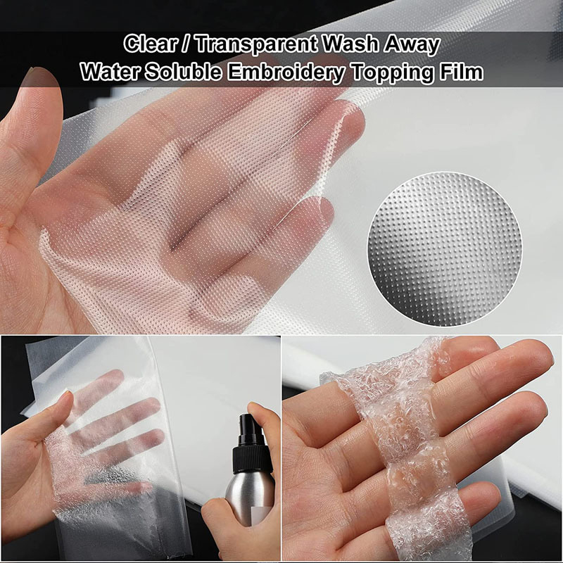 PVA Water Soluble Film Embroid - Embroidery Stabilizer Backing 评论和价格