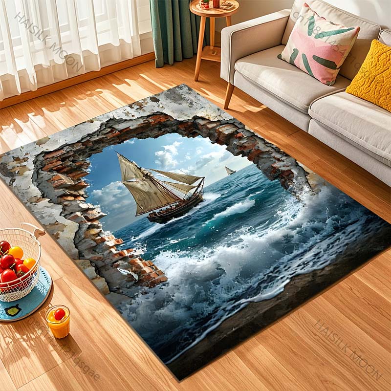 1PC Sailing ship through broke - Commercial Wall Printing Machine 评论和价格