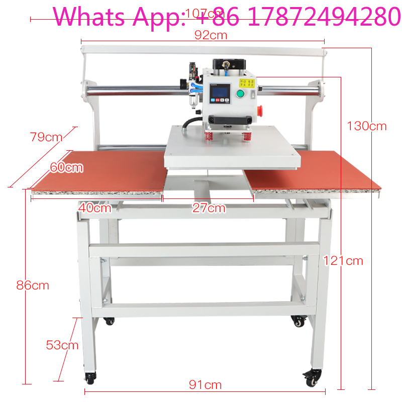 Dual Electric Slide Hot Stampi - Commercial Printing Machine For Shirts 评论和价格
