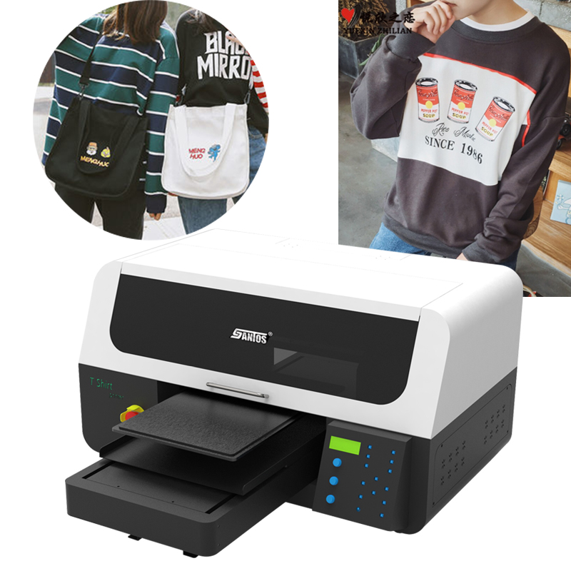 DTG Printer For Clothes 40cm*6 - Commercial Printing Machine For Shirts 评论和价格