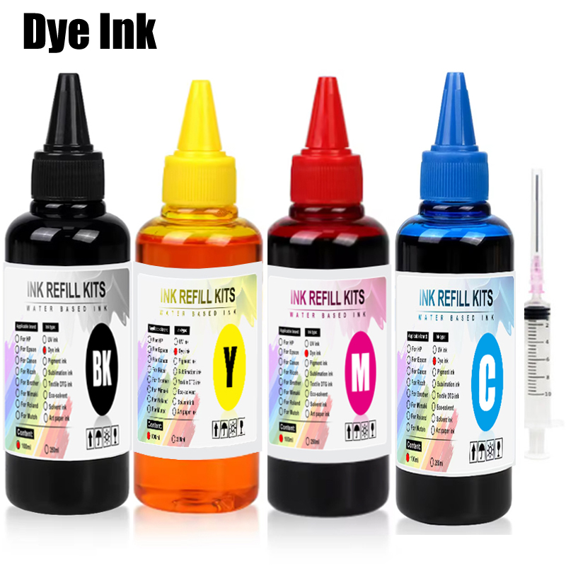 100ml Universal Dye Ink BK C M - Sublimation Ink 100Ml 评论和价格