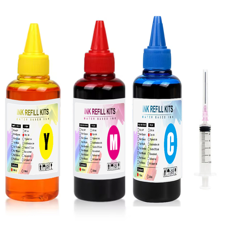 100ml Universal Dye Ink BK C M - Sublimation Ink 100Ml 评论和价格
