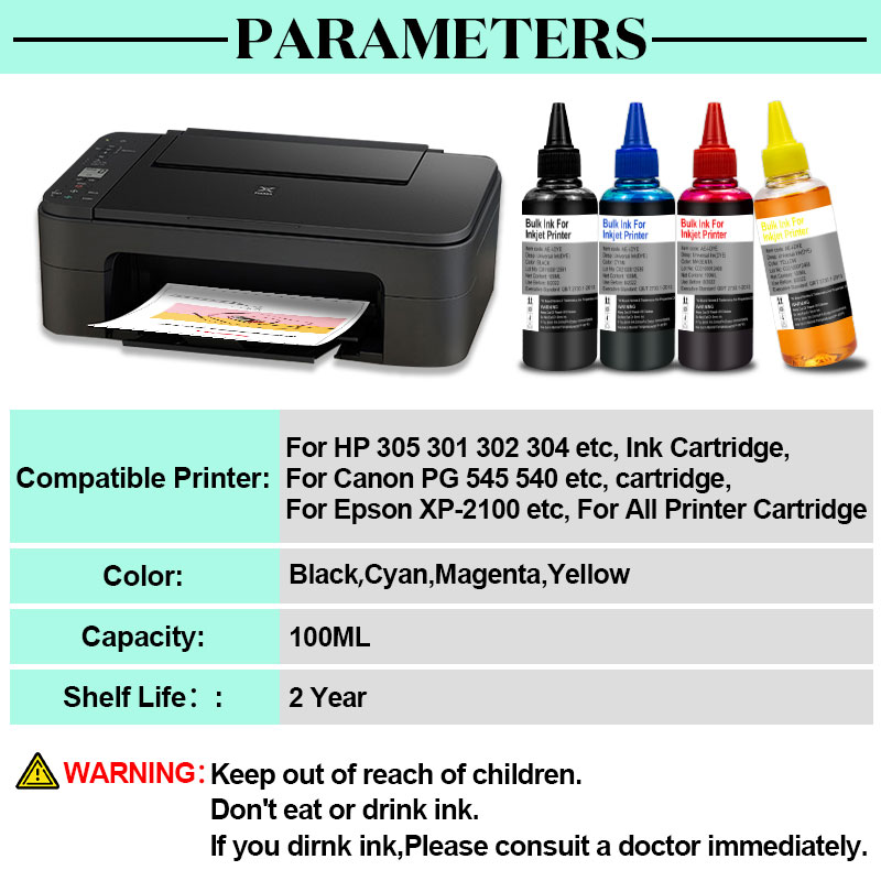 Universal Printer Refill Ink k - Sublimation Ink 100Ml 评论和价格