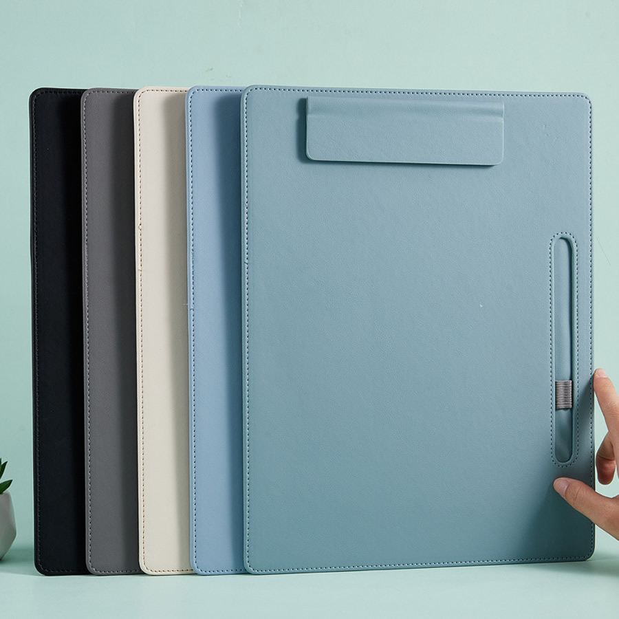 A4 leather writing clip, busin - Commercial Printing Books 评论和价格