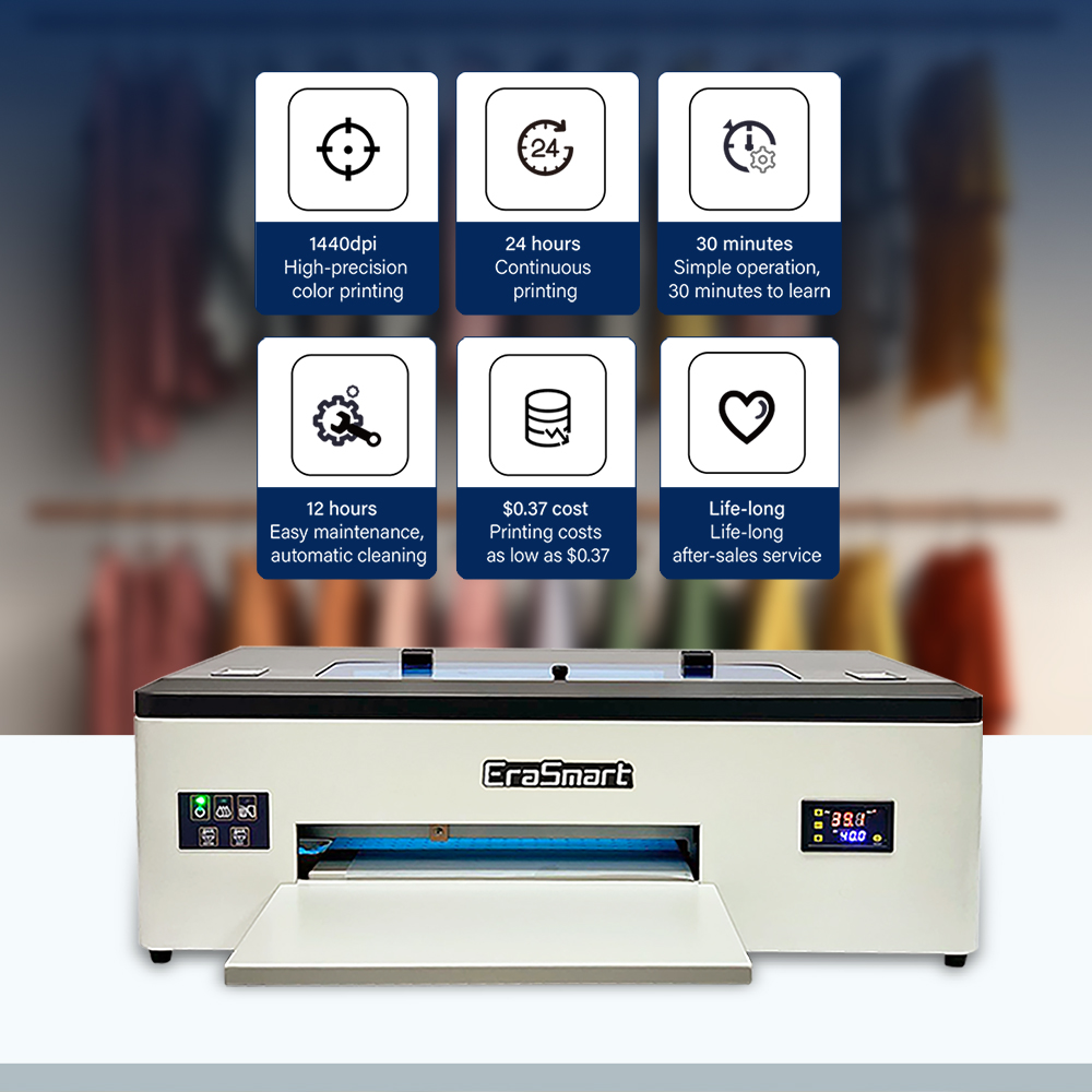 EraSmart 1390 Print Head Inkje - Commercial Printing Machine For Shirts 评论和价格